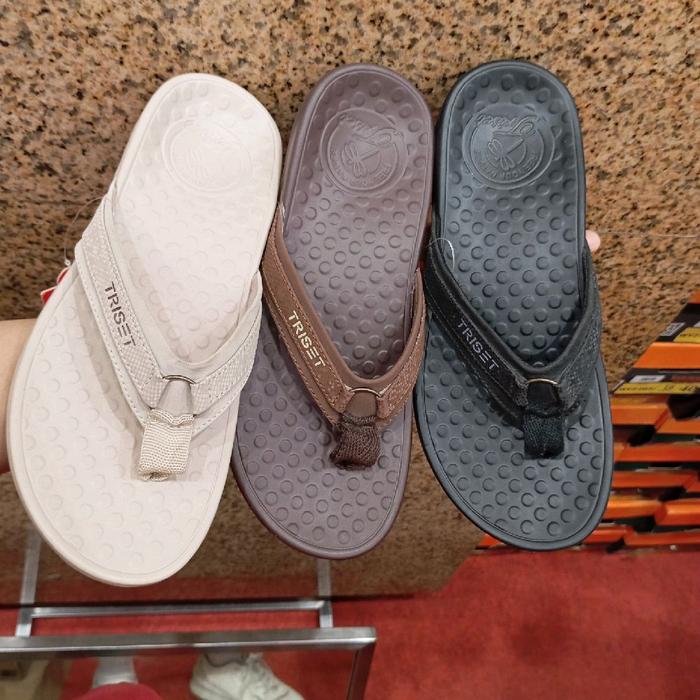 Sandal Jepit Karet Wanita TRISET Original MATAHARI Sendal Flat Cewek