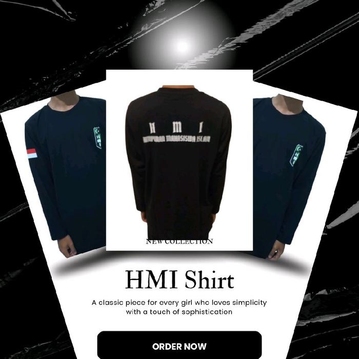baju kaos HMI pria dan wanita