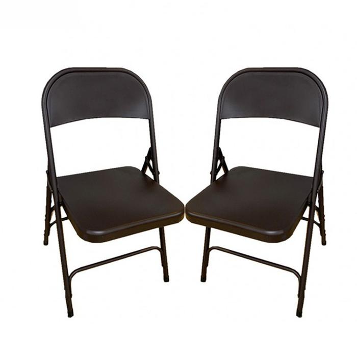 Folding Chair Brown Furniture Accent Chair Modern Dining Table Dining Chair for Events Office Weddin