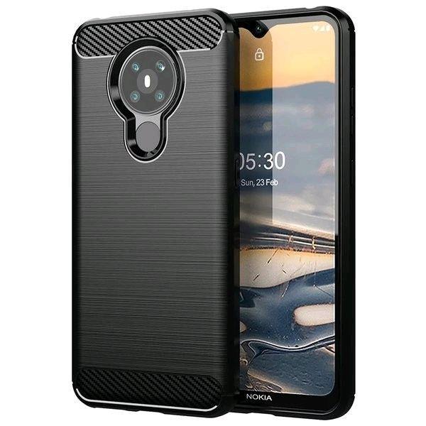 SINAR CASE SLIM FIT CARBON COMPATIBLE WITH NOKIA 4.2 NOKIA 5 5.1 NOKIA 5.1+ 5.3 5.4 SOFTCASE SILIKO