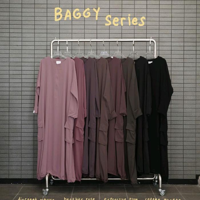 Abaya Baggy Series by Sofni | Couple Mom & Kids | Outfit Sport