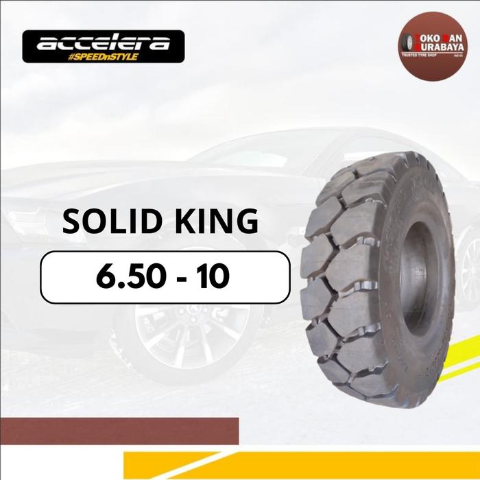 Ban Mati Solid 6.50 - 10 Solid King Forklift Industrial