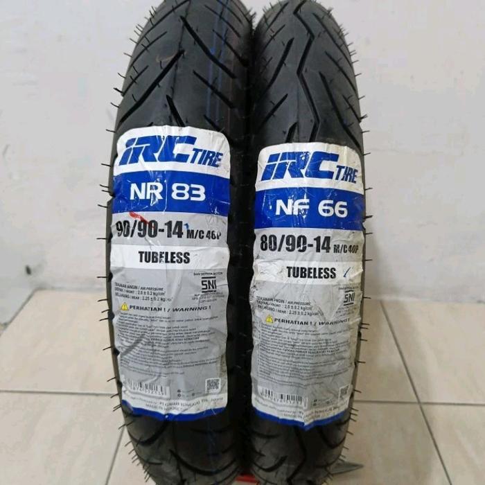 BAN LUAR IRC TUBELESS RING 14