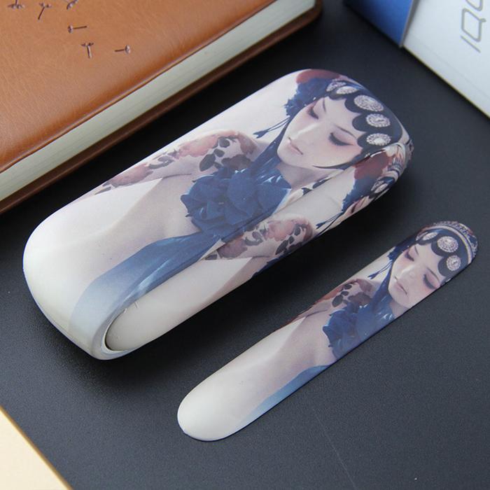 JINXINGCHENG 7 Colors pattern Case for iqos 3.0 Case + Side Cover