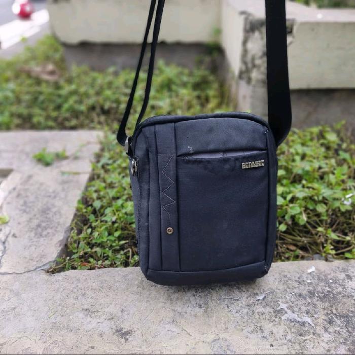 TAS SELEMPANG PRIA BONASOO ORIGINAL KONDISI BEKAS