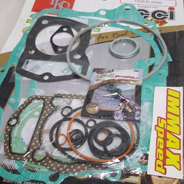 Paking Honda Tiger 2000 GL200 CB200 Full Set Gasket Riko Fullset Fulset Head Blok Bak knalpot koplin