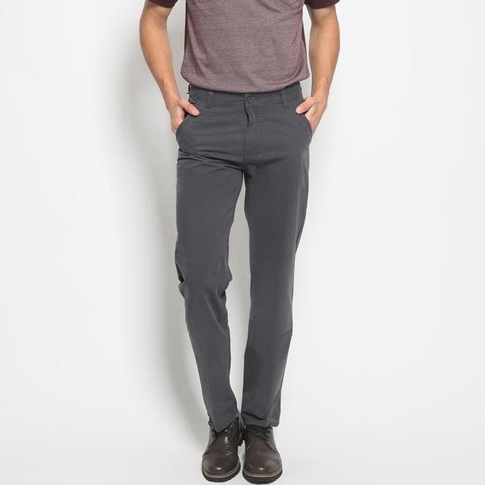 LGS - Celana Panjang Casual Pria - Chinos - Abu-Abu - Regular Fit - CCT.501.030.003.C