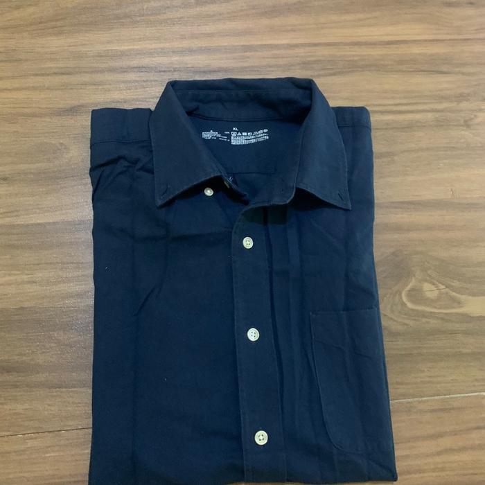 Kemeja Muji, Ukuran L Navy