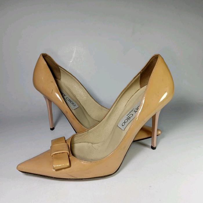 Jimmy Choo original leather Italian heels 36 size woman shoes