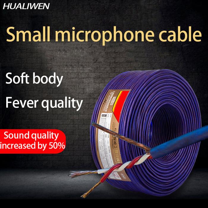DIY Microphone Audio Wire for Mini Microphone Mic Aux cable XLR
