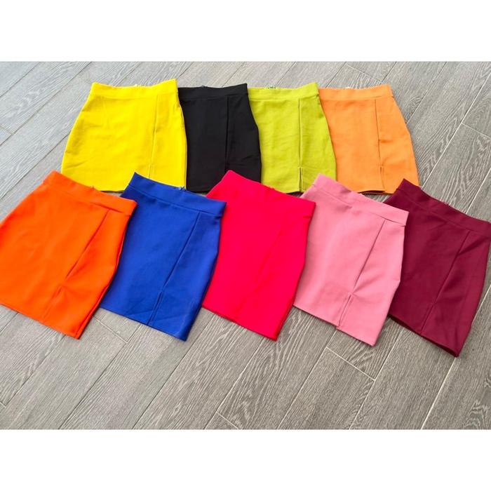 ROK VB WANITA IMPORT FASHION / ROK SPAN MINI BAHAN VB IMPORT BANGKOK