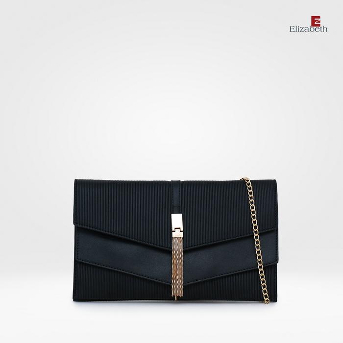 Ready- Tas Elizabeth Bag Cadyna Clutch Black