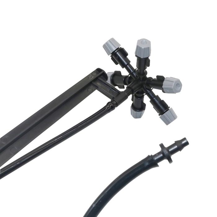 8mm Tee, Elbow, Straight Joint Pneumatic PVC Plastic Slip-lock Quick