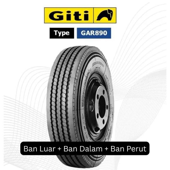 Ban Truk 8.25 16 GITI GAR890 825 R16 KAWAT SET include ban dalam ban perut