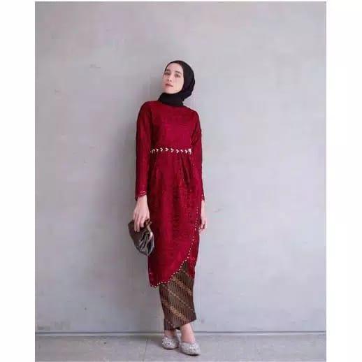 (Dijamin Realpict) Kebaya Amora / Tunik Brukat Corneli Tulang Mutiara Kebaya Orlin / Tunik Brokat / 