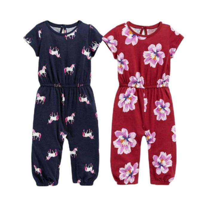 Jumpsuit Baby Girl Old Navy Unicorn / Jumper Bayi Perempuan 0-6 Bulan