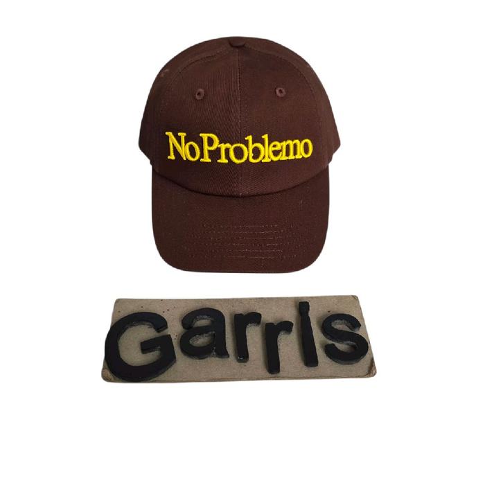 NO PROBLEMO LOGO CAP - BROWN
