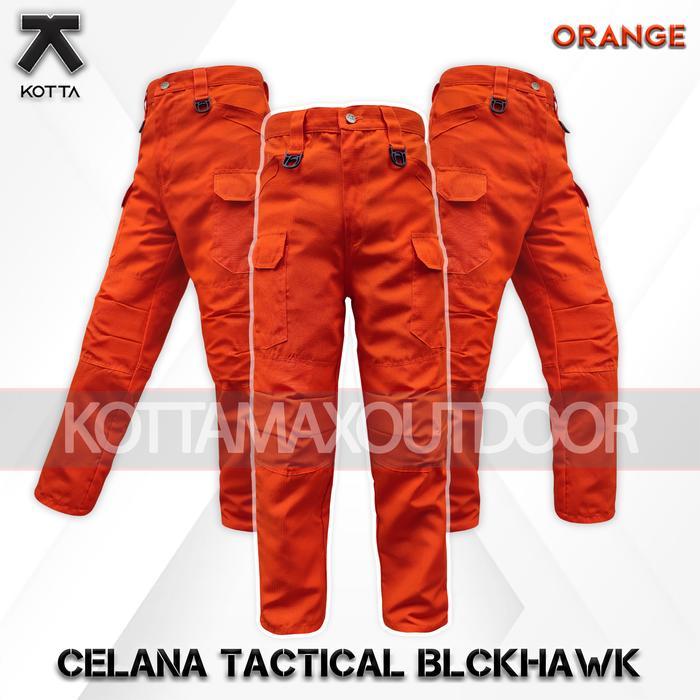 Celana Tactical Orange Lapangan - Celana Pdl Oren Basarnas