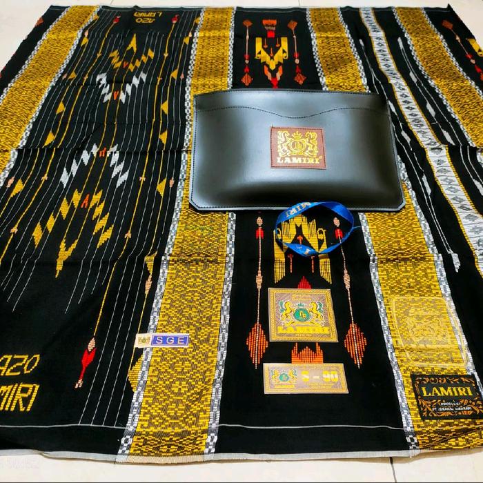 SARUNG: Songket *LAMIRI* TIPE: *SGE* BAHAN: *MS* Dewasa