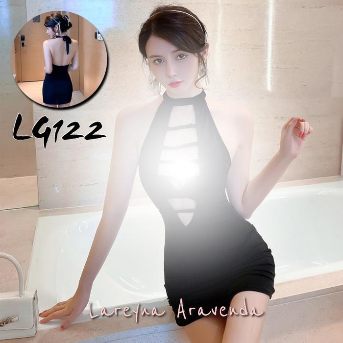 COD Set Lingerie + CD Seksi Fantasy Gaun Malam Ikat LG122