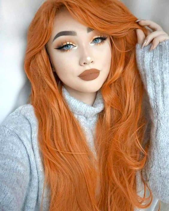 Colore Fresco - krim cat pewarna rambut oren Orange