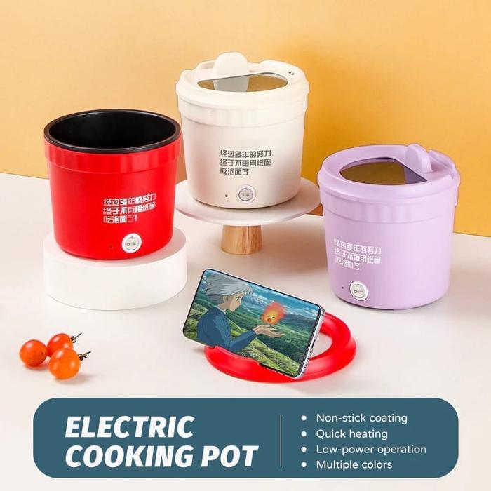 16 CM Panci Listrik Panci Mini Rice Cooker Panci Masak Grosir