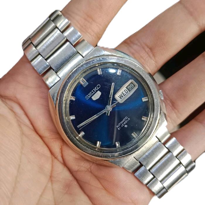 Seiko 6119/ SEIKO 5 automatic original bekas  21 jewels japan bekas/second.