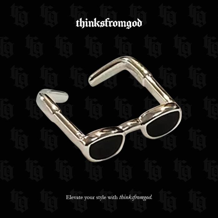 Eclipse Frame Unisex Ring Y2k