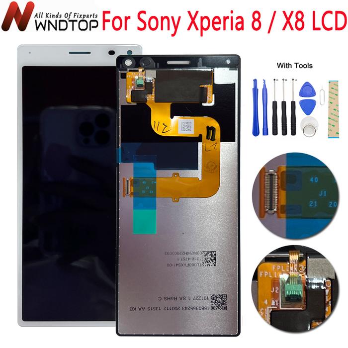 For Sony Xperia 8 LCD Display Touch Screen Digitizer Assembly For