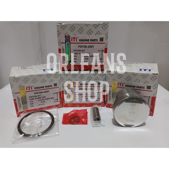 HARGA PROMO Piston Kit KWN Vario 125 Vario Techno 125 Iti Seher Kit
