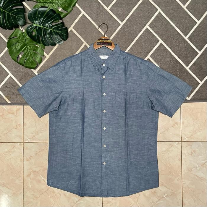 Uniqlo Denim Shirt | Uniqlo Kemeja Denim | Kemeja Denim Uniqlo | Uniqlo Shirt | Kemeja Denim | Kemej