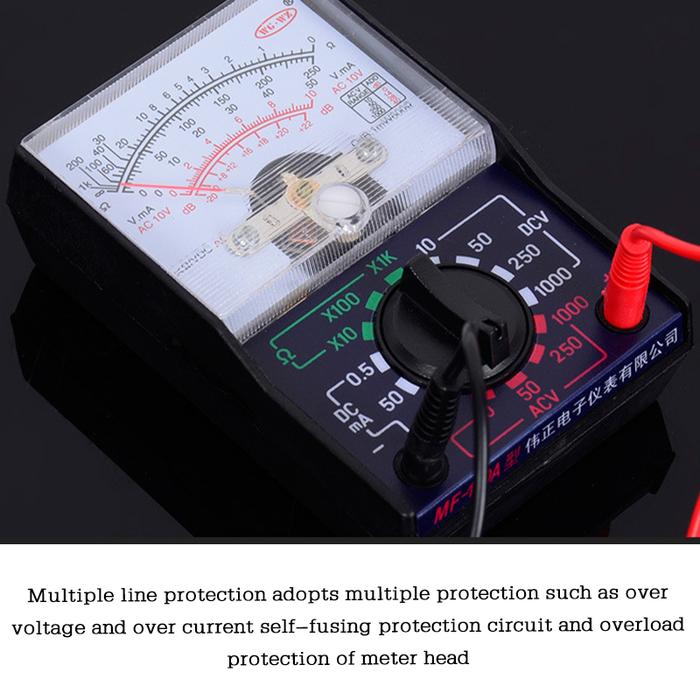 Multimeter Multimeter Analog Meter Fuse Diode Test Analogue Multi Tester Avometer Digital