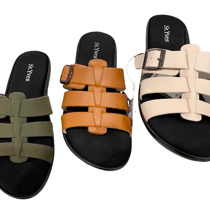st. yves slipper sandal wanita model hak nyaman dipakai original brand matahari