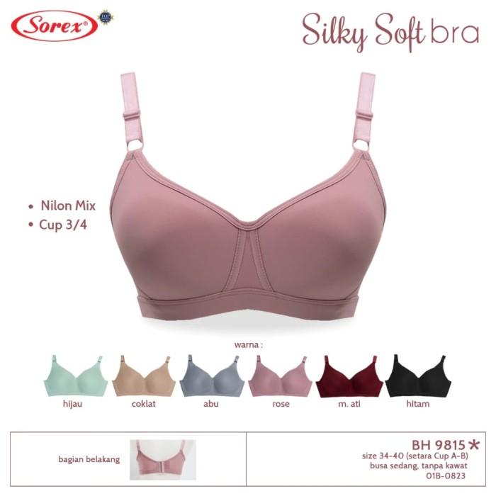 Bra Tanpa Kawat Sorex 9815 Silky Soft