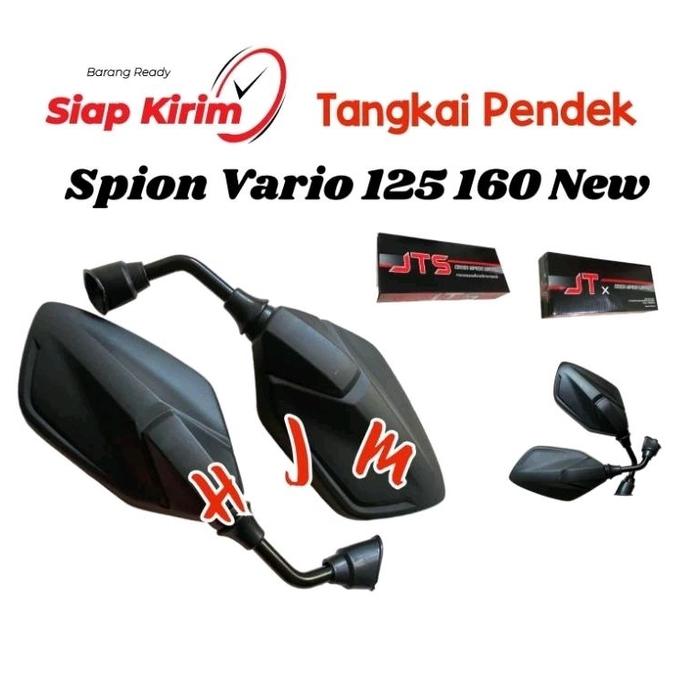 spion vario 125 new tangkai pendek buat motor honda yamaha pcx mio beat vario nmax