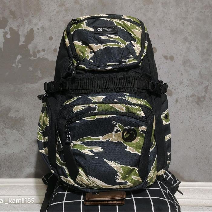 Bagpack Tas Ransel Bloods Original Silke Black Army Pria Backpack