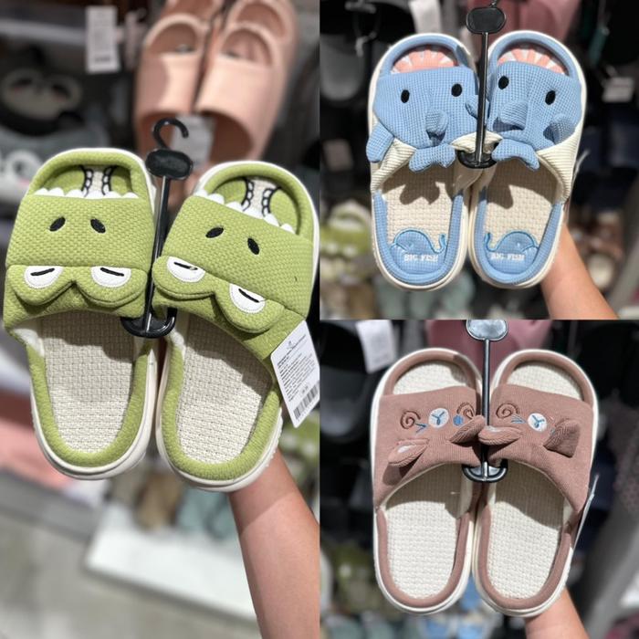 KKV ‼ Sandal Slop Hollow / Slippers Dinosaurus Shark Collections