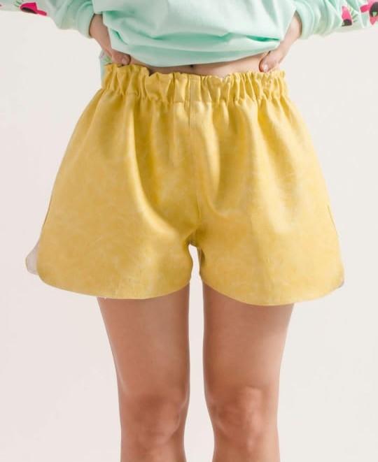 Cissylia x Locale Women Leather Short