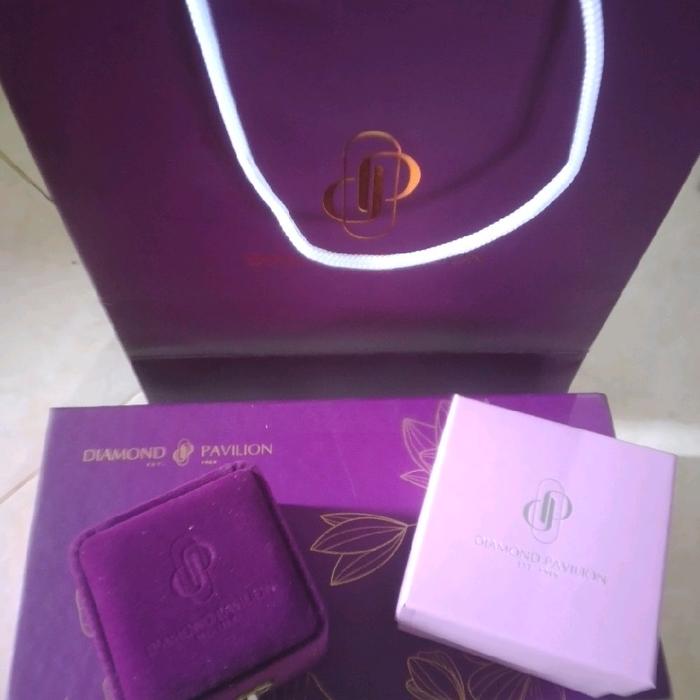 Box Perhiasan/Box Cincin/Box Kalung/Box Gelang/Kotak emas/Box Diamond Pavilion
