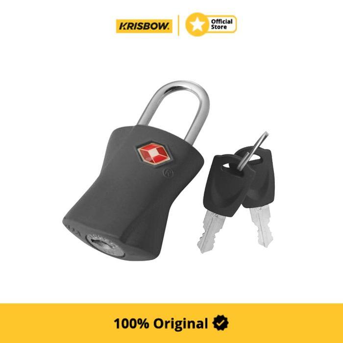 Krisbow Gembok Tsa 361 Dengan Kunci - Hitam