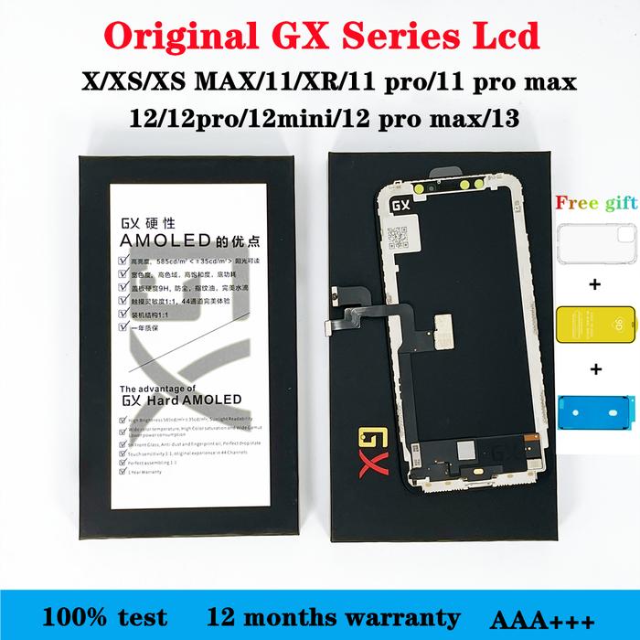 GX Pantalla For Iphone X Xs Max 11 Xr Pro 12 13 Mini 12mini 12pro