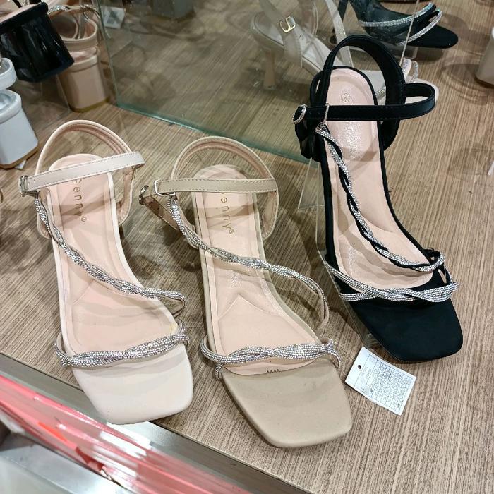 sandal tali wanita heels 7cm GENNY original matahari g4