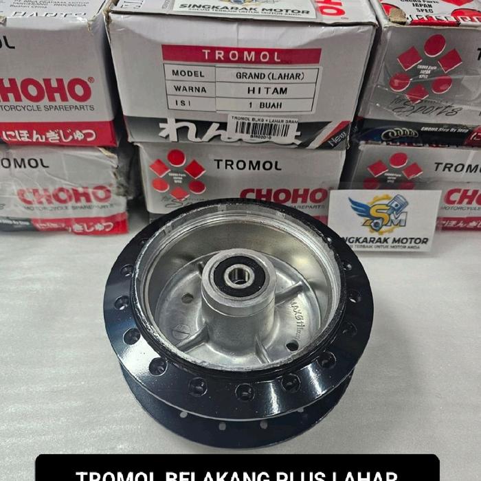 TROMOL BELAKANG PLUS LAHAR HONDA GRAND SUPRA HITAM CHOHO PREMIUM ORIGINAL