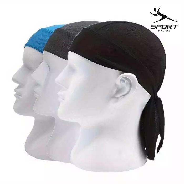 Durag Slayer Headband Ikat Penutup Rambut Kepala Helm Sepeda Motor Gowes Riding Outdoor Pria Wanita 