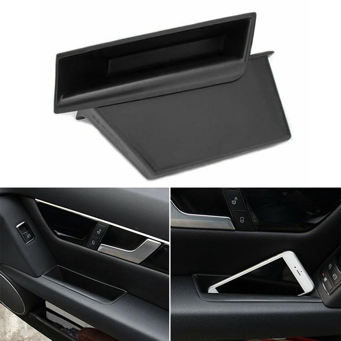 Car Storage Box Front Door Side Handle Armrest Storage Box