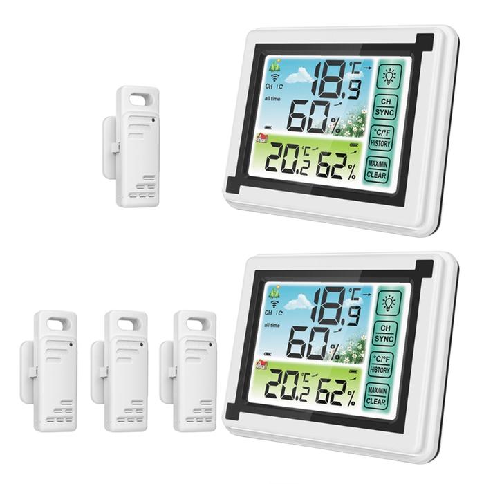 Wireless Weather Station Temperature Meter Humidity Record Weather