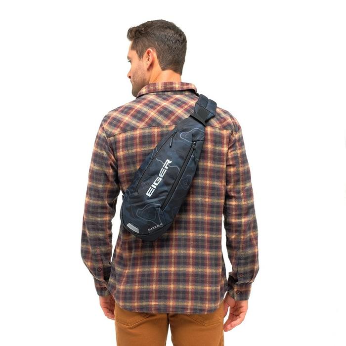 Tas Selempang Eiger 910006010 Cross Sling Bag Aldous 2 - Black