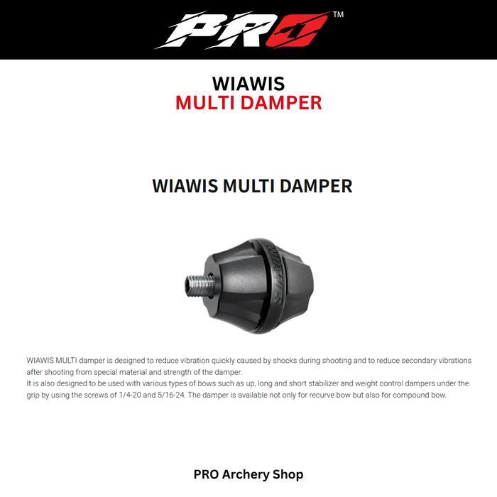 WIAWIS MULTI DAMPER | DAMPER STABILIZER RECURVE COMPOUND STANDARD BOW | PEREDAM ALAT PANAHAN TAD175