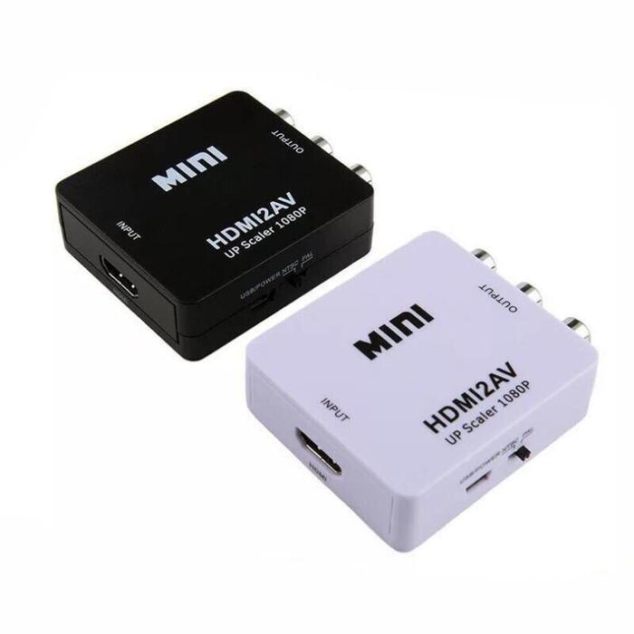 High Speed HDMI To AV RCA Adapter HDMI Converter RCA AV CVSB LR Video