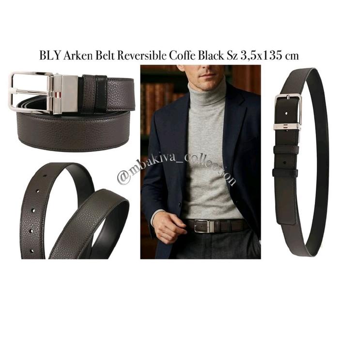 Arken Belt Reversible Coffe Black